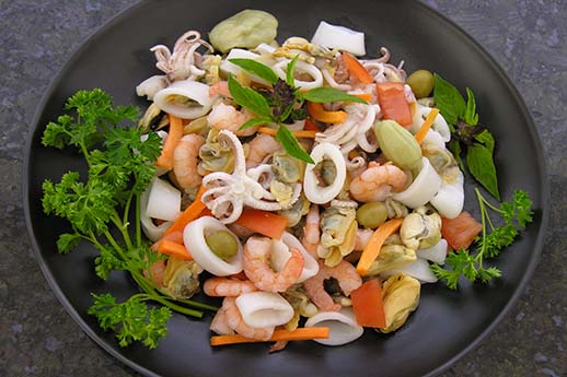 Seafood mix